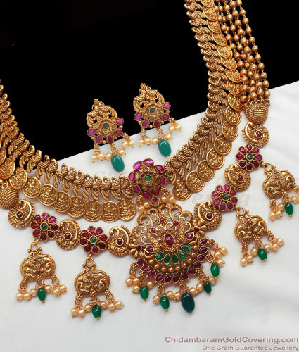 ANTQ1030 Premium Antique Haram Vintage Look South Indian Double
